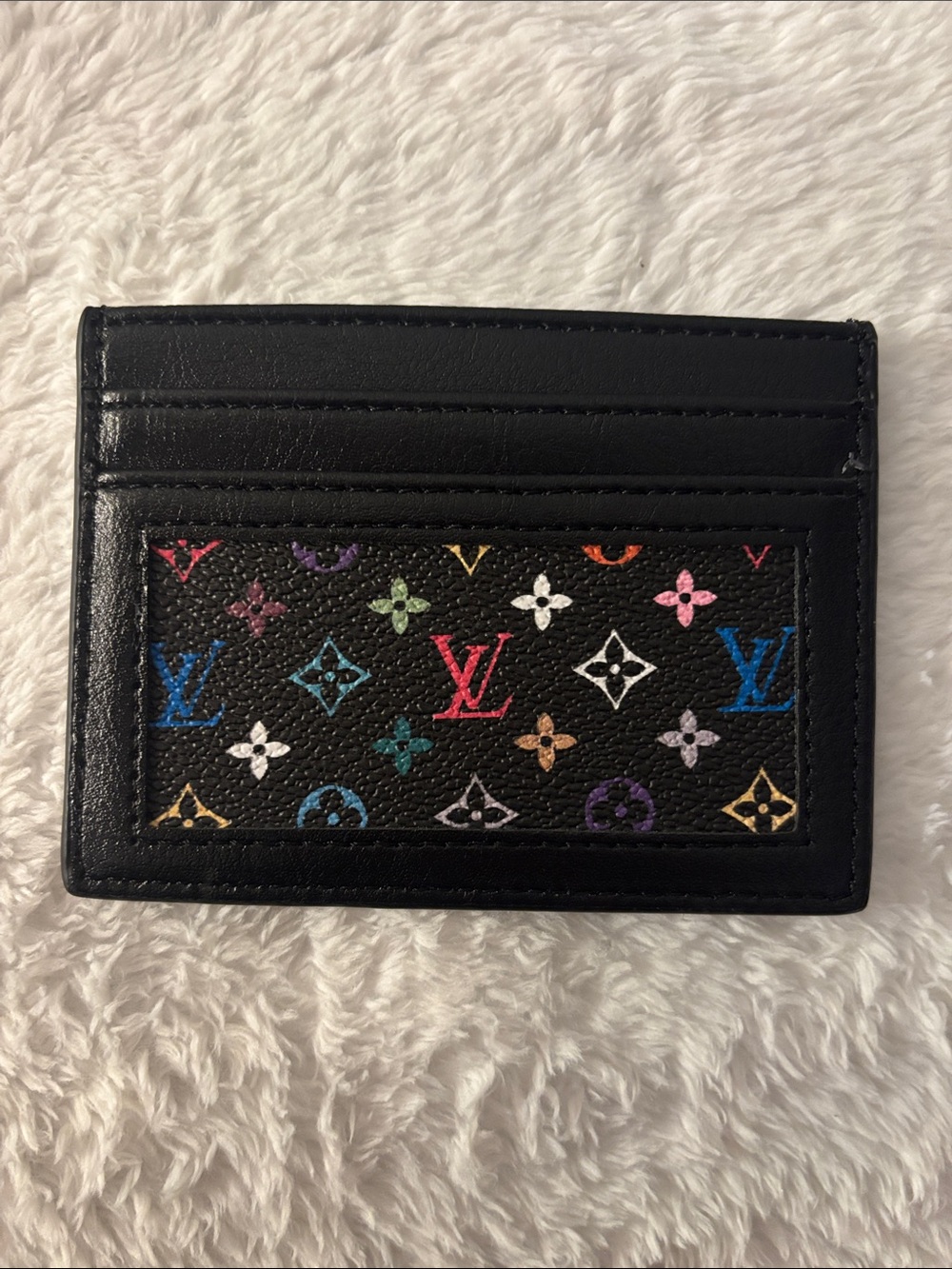 Multicolor Monogram Card Holder - Picture 2 of 3